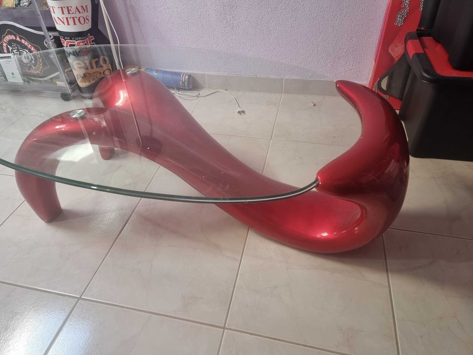 Mesa para a sala com design diferente