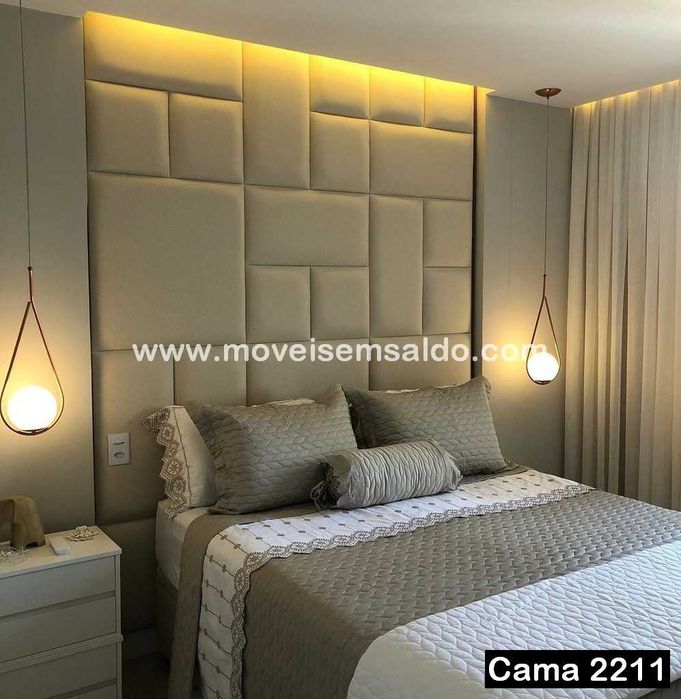 Camas de Casal com Cabeceira Alta - Fazemos todas as medidas e cores.