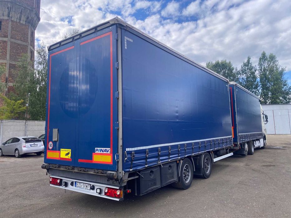 Daf XF 106 460 FAR Tandem Zestaw Przejazdowy