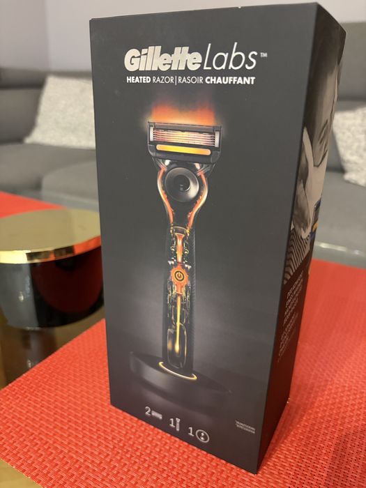 Gillette labs heated nowy zestaw z ładowarką