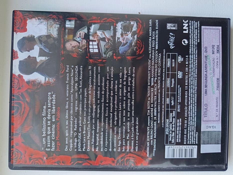 DVD uma segunda juventude