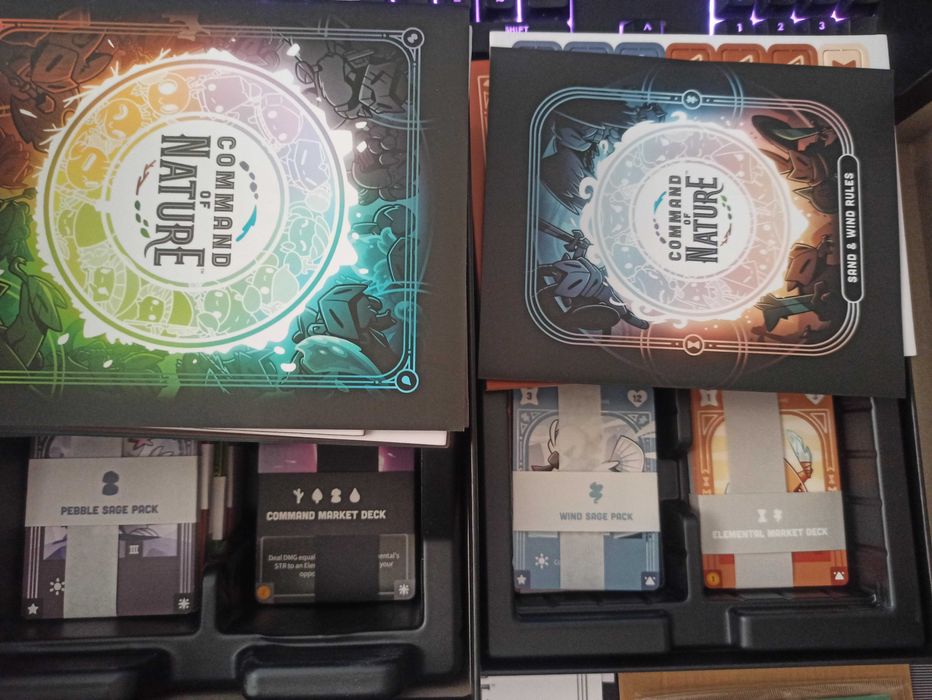 Command of Nature + Expansaion - Kickstarter Edition (em Inglês)