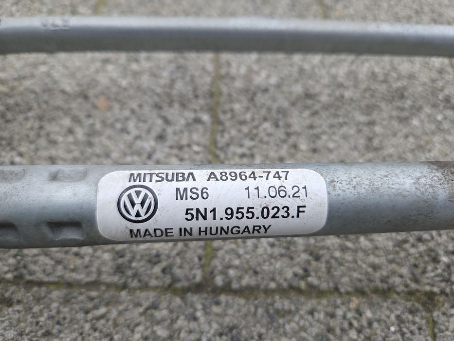 Mechanizm wycieraczek vw tiguan 1