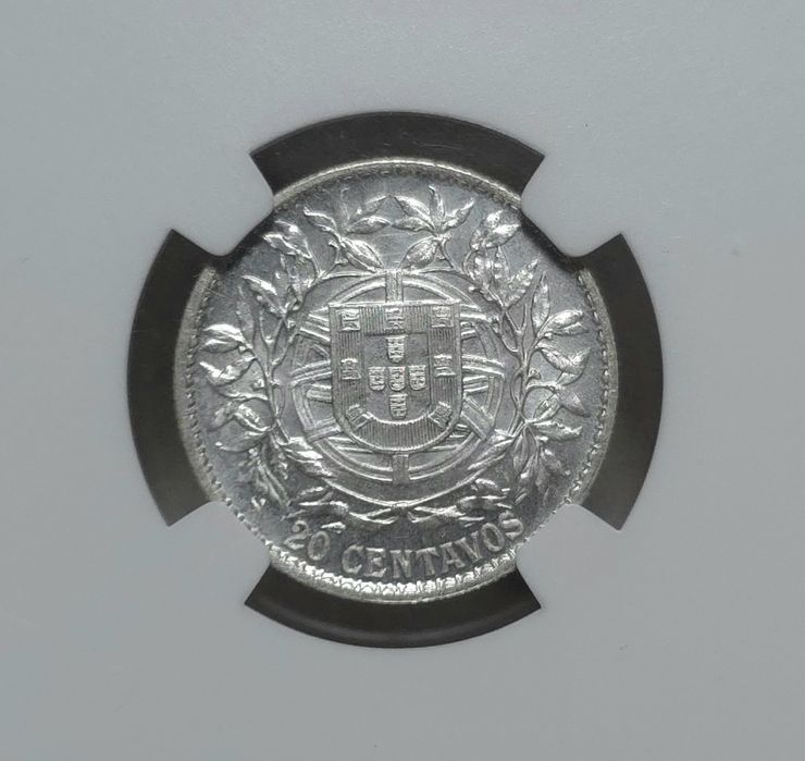20 centavos 1913 MS64