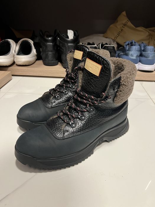 Оригінальне взуття Louis Vuitton з овчиною всередині