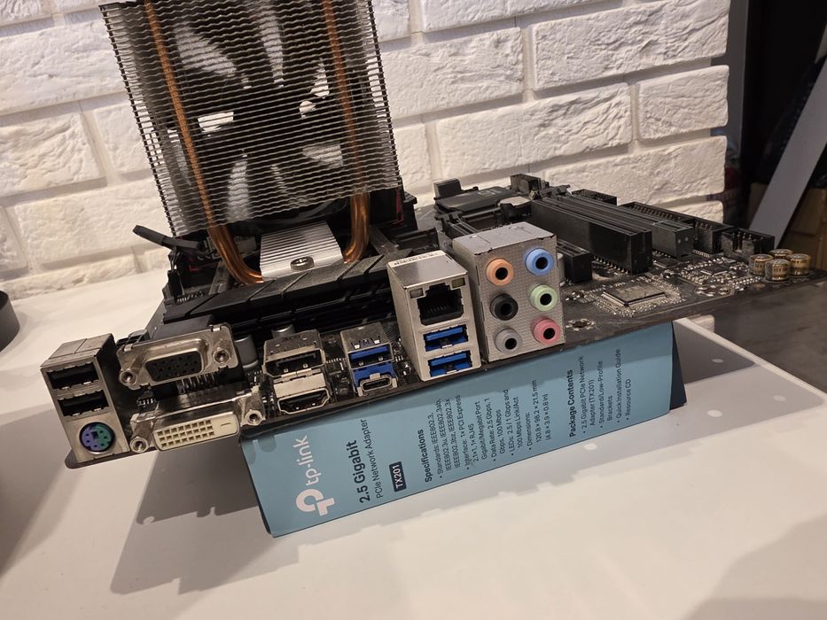 Zestaw komputerowy i5-10400f, 32gb ram, B460M D3H