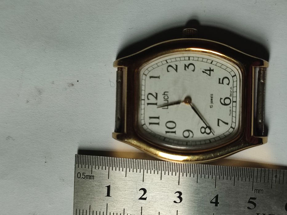 Часи чоловiчi Luch120, механiчнi позолоченi, Бiлорусь.