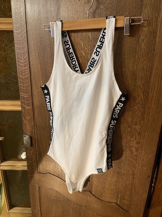 Superdry | Damskie body sportowe | Bawełna | Rozmiar S