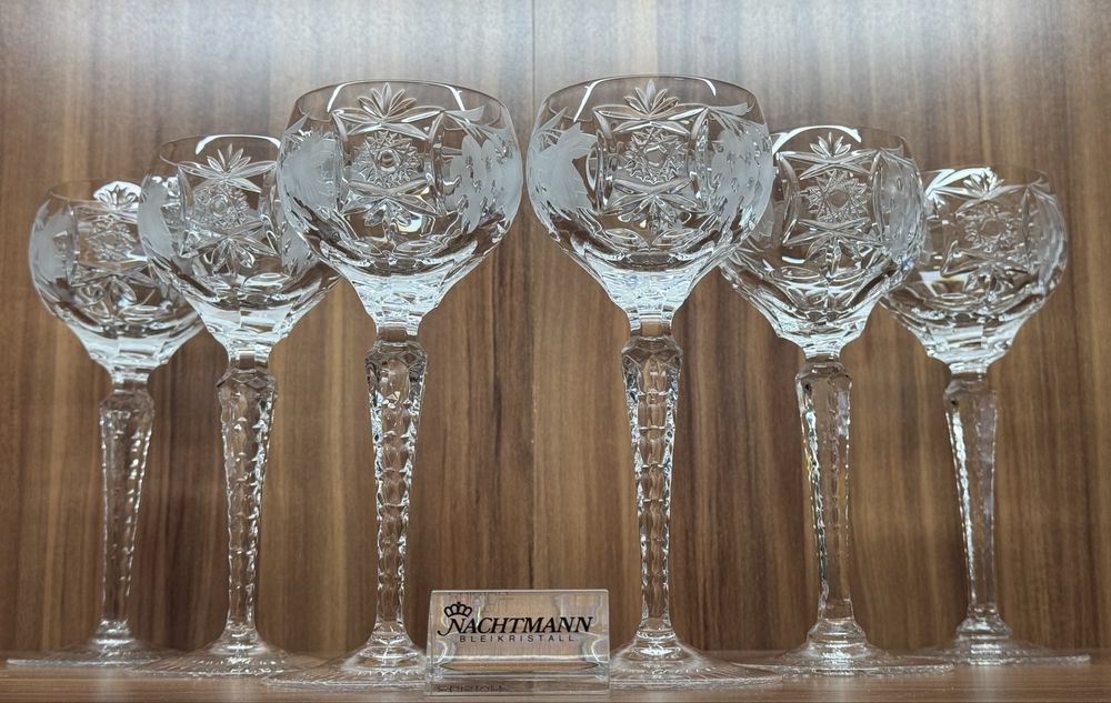 Хрустальные фужеры для вина, шампанского и коньяка Nachtmann Traube