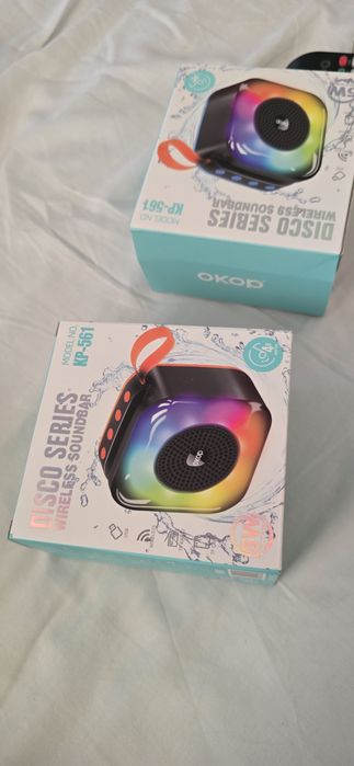 Glosnik bluetooth radio usb sd led