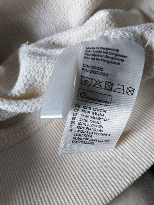 Bawełniany sweter " H&M " r. 13-14 lat/ 158-164 cm