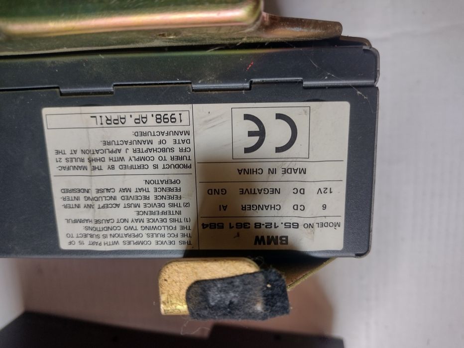 BMW E39 E38 e46 zmieniarka płyt CD