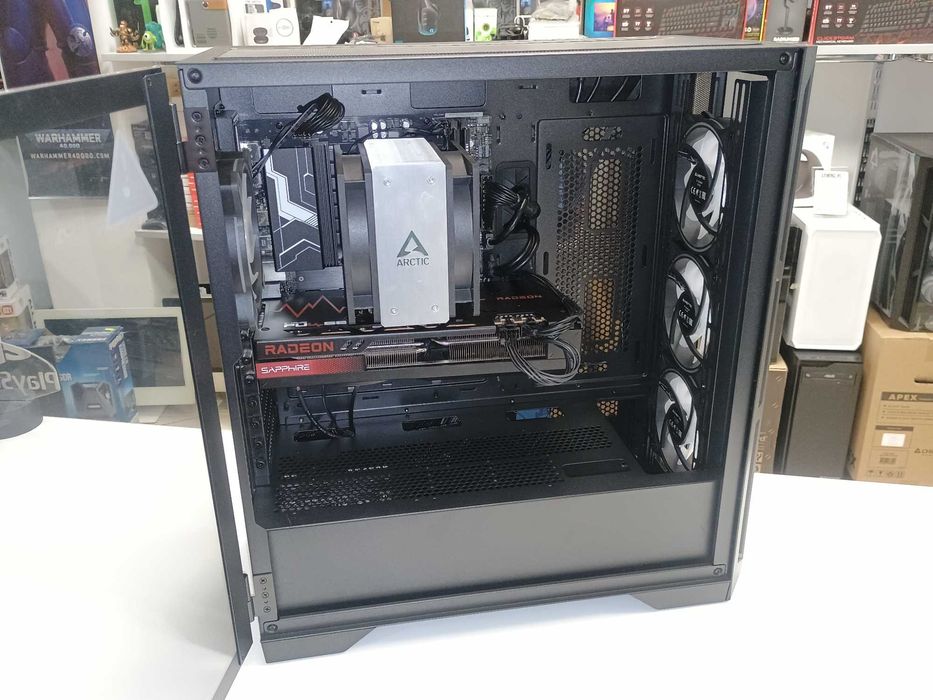 Komputer Ryzen 5 7500F 32GB DDR5 1TB SSD RX 7700 XT 12GB RGB Gwarancja