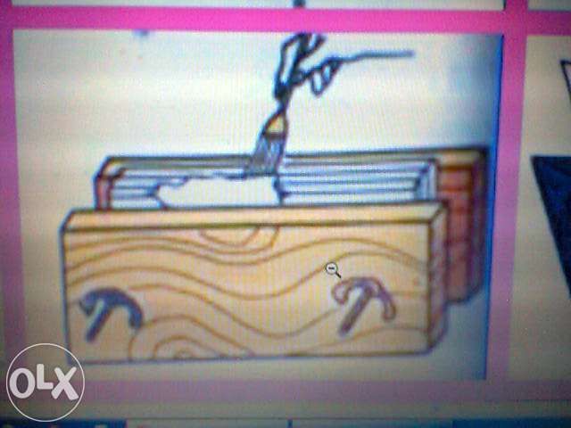 Prensas de encadernar livros antigas