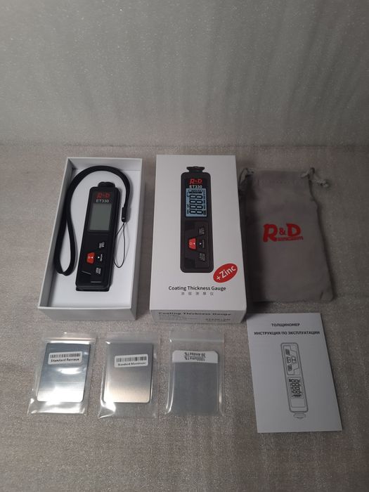 Товщиномір фарби R&D-ET330  (Fe,NFe +Zn)