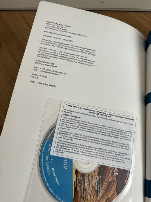 Cutting Edge Starter book + workbook + cdrom