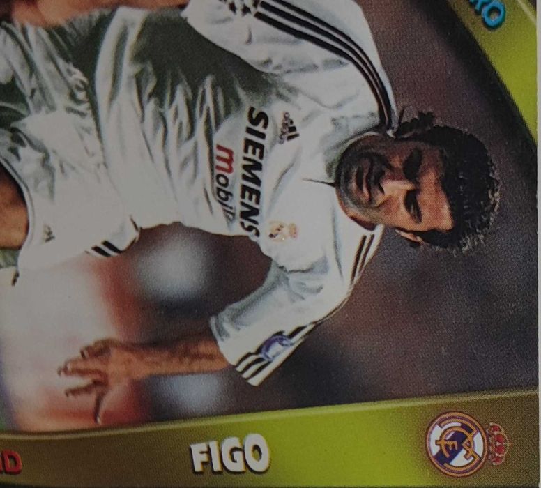 Carta Panini Luís Figo 2003/2004