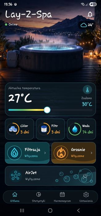 Moduł WiFi Bestway Lay-Z-Spa – sterowanie jacuzzi z telefonu aplikacją