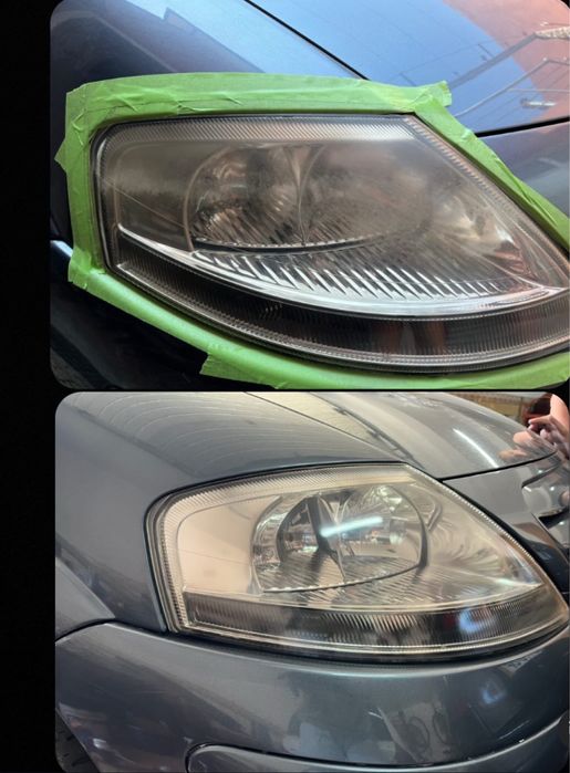 Pintura e polimentos de automoveis/ farois