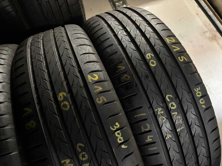4X OPONY LETNIE 215/60R18 98H Continental EcoContact 6Q 6.9MM 2024R NOWE!
