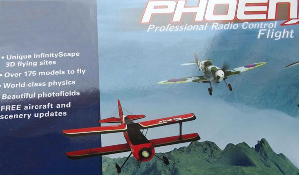 1Simulador profissional PhoenixR/C4,upgrade gratuito para Phoenix RC/5