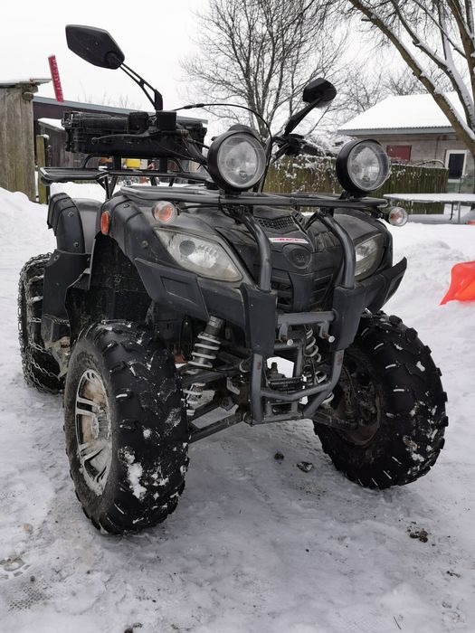 Quad Barton Mikilon Hummer 200. Homologacja