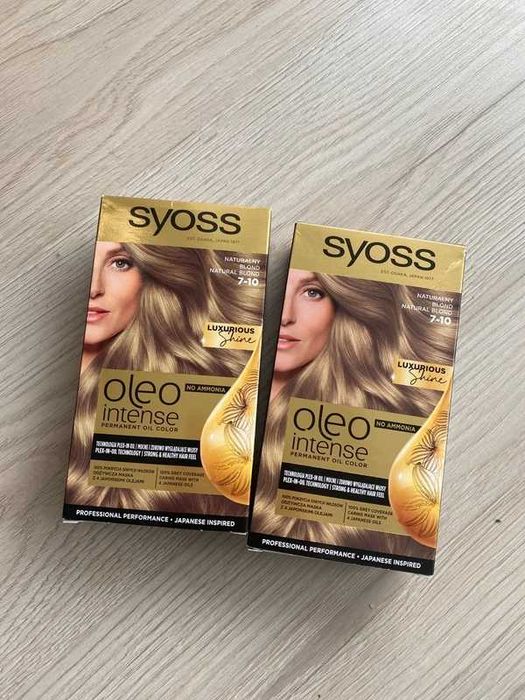 2szt farba syoss naturalny blond 7-10
