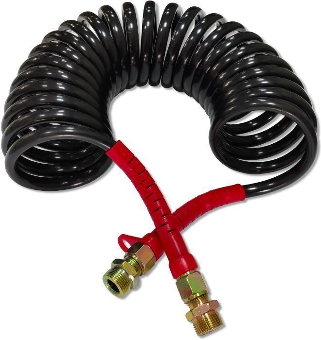 CZARNY PRZEWÓD SPIRALNY Pneumatyczny 7M M22 Przyczepy [2457]