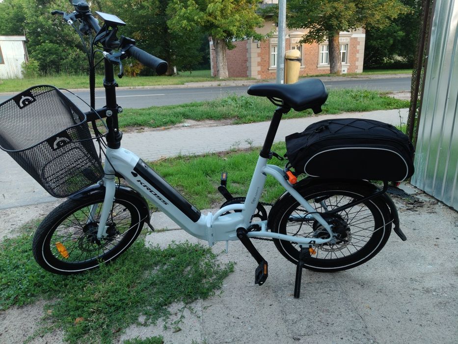 Rower Elektryczny Kross flex hybrid 1.0 przebieg 190km doposażony