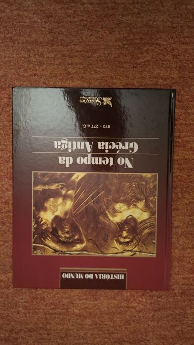 Livro de capa dura No tempo da Grécia Antiga