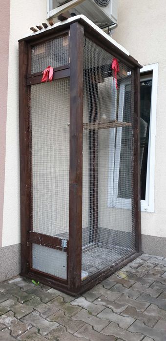 Woliera / Klatka dla kanarków, zeberek, papug