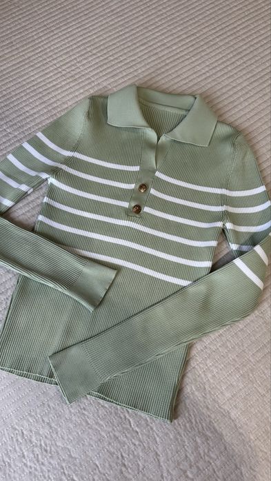 Кофточка поло. Гольф.