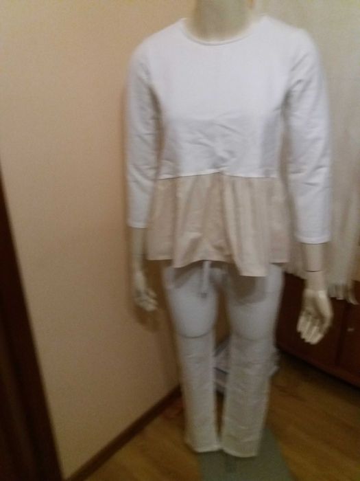 Dres biały elegancki