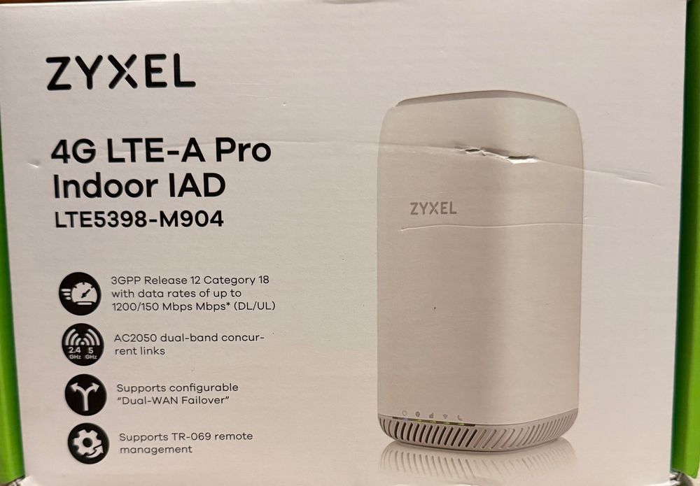 Zyxel LTE5398-M904 router bezprzewodowy Dual-band