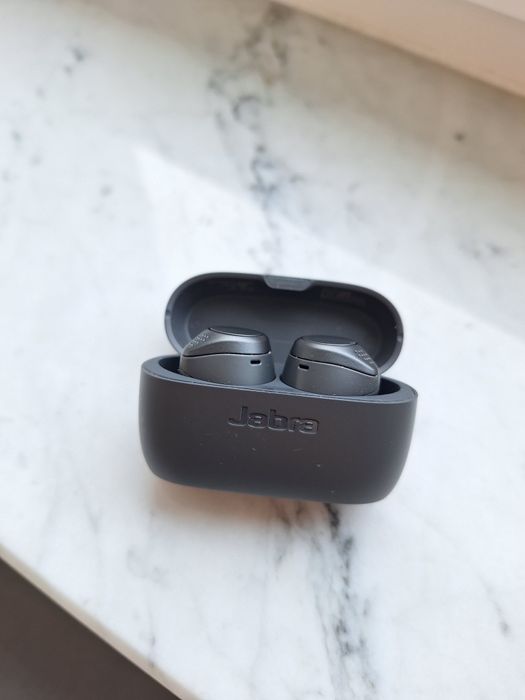 Słuchawki bezprzewodowe dokanałowe Jabra elite activ 75t  szare