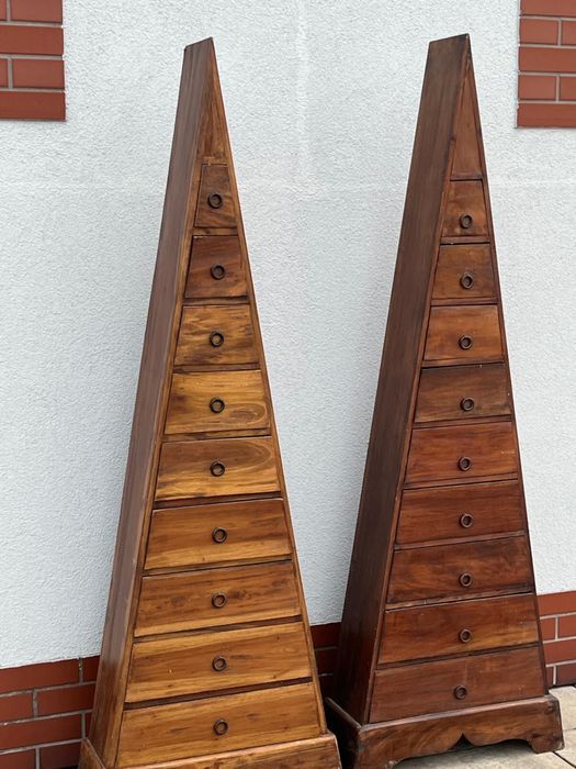 Szufladnik z drewna egzotycznego - palisander indyjski