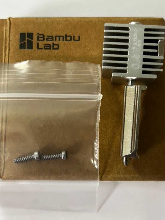 Хотенд Hotend Bambu Lab A1/A1 Mini A2L сталь SL 0,4mm ще є 0,2mm
