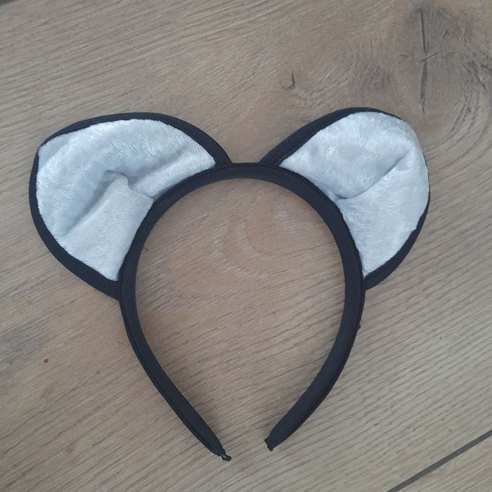 Nowy strój kotka+ opaska, rozmiar 3-7lat czyli na 98-122