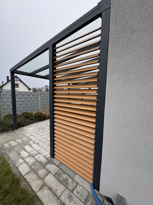 Lamele ruchome tarasowe ( aluminiowe i drewniane )