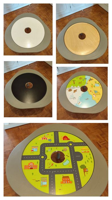 Mesa Montessori Evolutiva - Stokke MuTable (Com cadeiras "opcional")