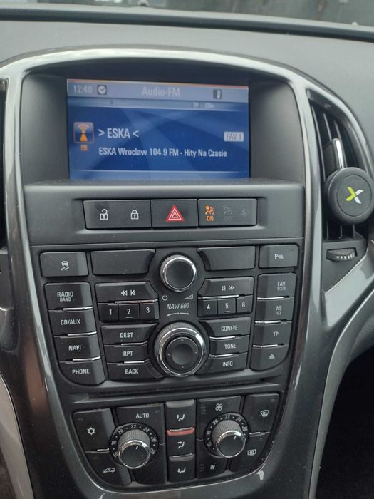Radio NAVI 600 +  wyświetlacz  Opel Astra J IV  LIFT