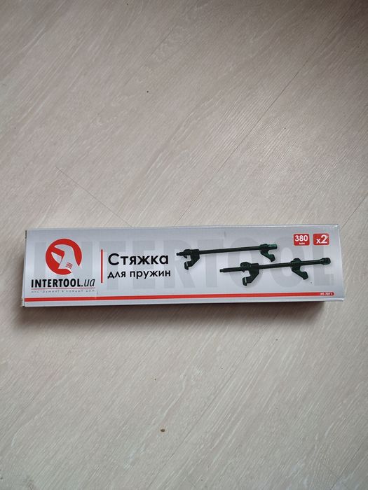 Стяжки  пружин  сьемник пружин 380 мм  INTERTOOL HT 7071