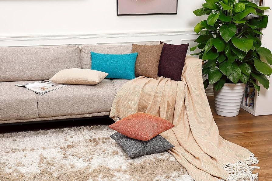 TAN.TOMI Zestaw 2 poszewek na poduszkę