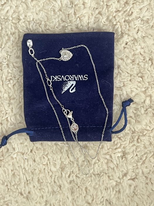 Swarovski Colar Prateado Ariana Grande e Coração