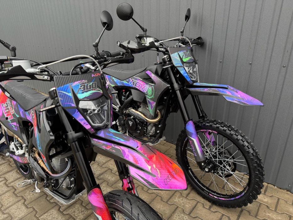 Новинка 2026 мотоцикл Kovi 300 Advance FR motard