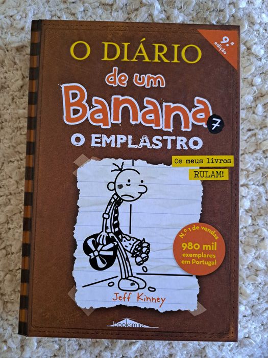 Livros coleção "Diário de um Banana" do 1 ao 9