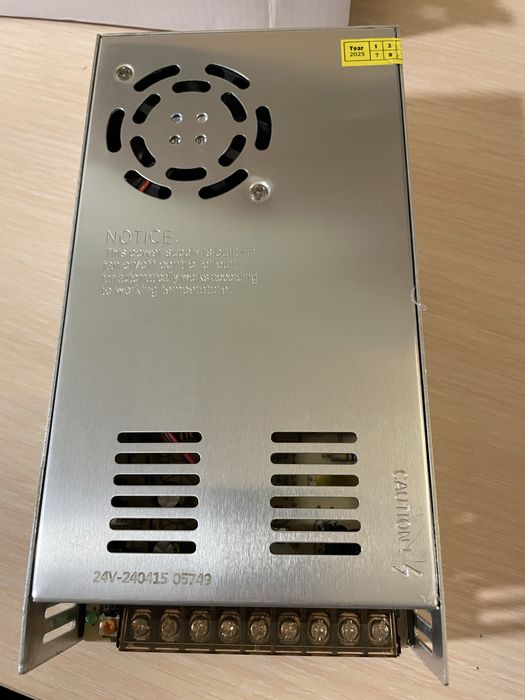 Імпульсний блок живлення 24 вольт, 15А. 360 ватт