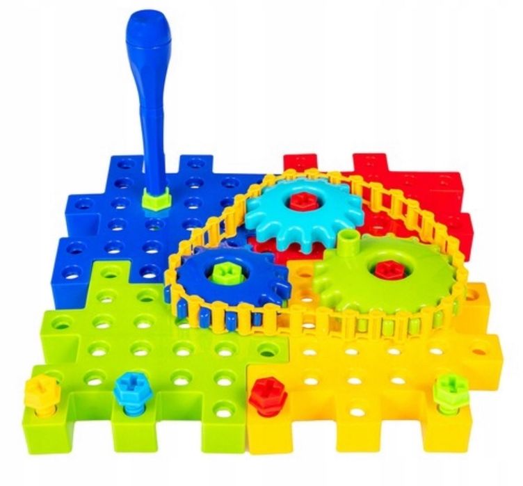 Klocki konstrukcyjne zębatka