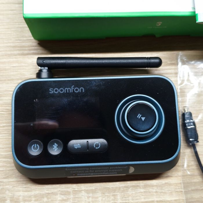 Bluetooth 5.3 адаптер Soomfon BT17 (Transmitter/Receiver/Bypass)