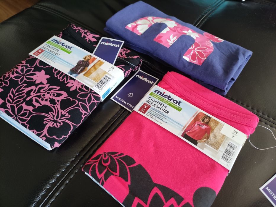 T-shirt  algodão Mistral